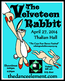 The Velveteen Rabbit was an original dance production created by Ashley Barnes 
